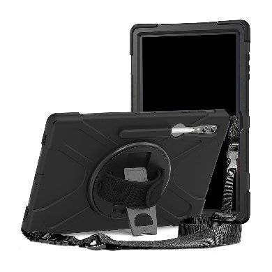Heavy Duty Case With Strap And 360G Swivel For Galaxy S9 14.6In X9