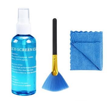 Kit Limpieza Para Pantallas Brobotix Spray Limpiador/Brocha/Pañuelo/6006719