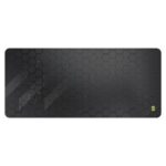 Mousepad Gaming - Superficie Extra Suave Y Antiderrapante, Repelente Al Agua, Bordes Cocidos, Resistente, 40X90X.03 Cms, Gris, Brobotix 6007099