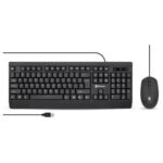 Kit Teclado Y Mouse Brobotix 6007198 Alambrico/USB/Edicion Especial Negro