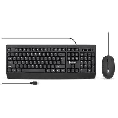 Kit Teclado Y Mouse Brobotix 6007198 Alambrico/USB/Edicion Especial Negro