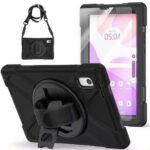 Funda De Uso Rudo Con Correa Y Giro 360 Para Lenovo M9 2023 Tb-3