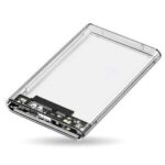 Brobotix 6007587 Estuche Para Discos Duros Externos Funda Acrilonitrilo Butadieno Estireno (Abs) Transparente