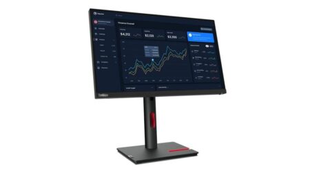 Monitor 21.5″ Lenovo T22I-30 LED/IPS/HDMI/Displayport/USB/VGA/1920X1080/FHD/1080P/4Ms/Negro/63B0Mar6La