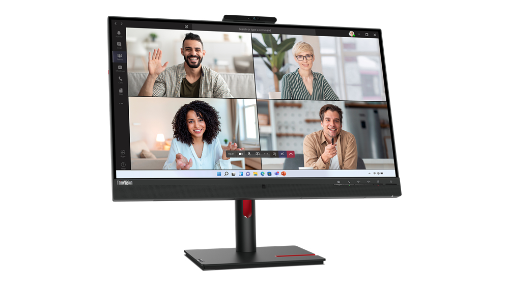 Monitor 27" Lenovo 63d6uar3la, Thinkvision T27hv-30, Led/2560x1440 Pixeles/usb/dp/rj45/qhd/hdmi/75hz/color Negro