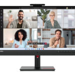 MONITOR 27" LENOVO 63D6UAR3LA, THINKVISION T27HV-30, LED/2560X1440 PIXELES/USB/DP/RJ45/QHD/HDMI/75HZ/COLOR NEGRO