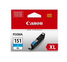 Cartucho De Tinta Cli-151 Xl C Cyan Alto 11Ml Para Mg5410