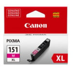 Cartucho De Tinta Canon Cli-151Xl M, Magenta, 6479B001Aa