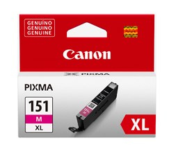 Cartucho De Tinta Canon Cli-151Xl M, Magenta, 6479B001Aa