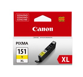 Cartucho De Tinta Canon Cli-151Xl Y, Amarillo, 6480B001Aa