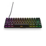 Teclado Mecánico Para Juegos Steelseries Apex Pro Mini.el Teclado Más Rápido Del Mundo. Desempeño Ajustable. Factor De Forma Compacto 60 – Rgb – Teclas Pb -