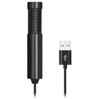 Micrófono Mini Para Pc Brobotix 651596 – 100Hz – 16Khz, 1.5 M, 7 Cm, Negro