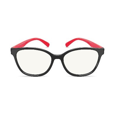 Lentes Brobotix 651756 - Negro/Rojo, Antiradiación