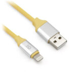 Cable Lightning, PVC, 1.0 m, Amarillo