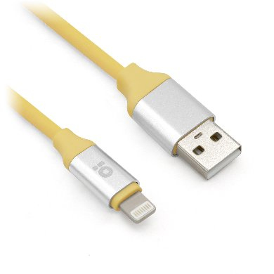 Cable Lightning, PVC, 1.0 m, Amarillo