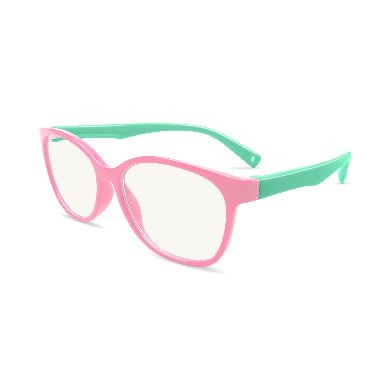 Lentes Brobotix 651862 - Rosa/Aqua, Antiradiación, Armazón De Acetato