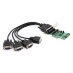 Tarjeta Serial PCI Express C/4 Puertos Brobotix 651916