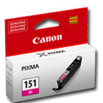 Cartucho De Tinta Canon Cli-151M, Magenta. 6530B001Aa
