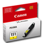 Cartucho De Tinta Canon Cli-151Y Amarillo, 6531B001Aa