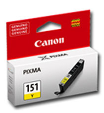 Cartucho De Tinta Canon Cli-151Y Amarillo, 6531B001Aa