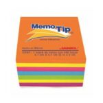 Nota Adhesiva Memo Tip 6590202297 - 400 Hojas, Neon, 2X2 Inches