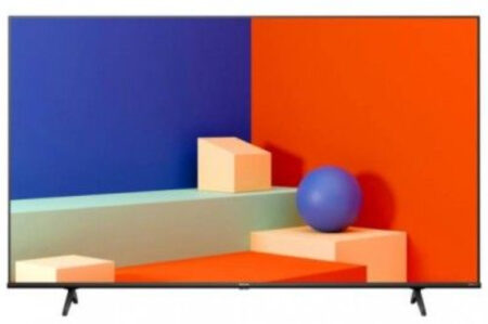 SMART TV ” HISENSE 65A6NV VIDAA TV/LED/4K UHD/3840X2160/HDMI/USB 2.0/COLOR NEGRO