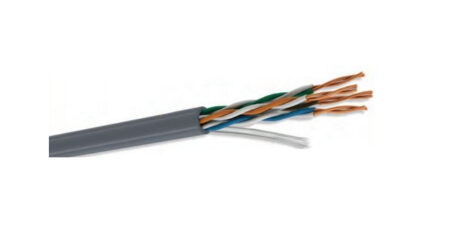 Bobina Utp Cat5E Para Interior – 4 Pares, 24 Awg, Bobina De 305 Mts, 100 Cobre, Condumex 66445632, Color Gris