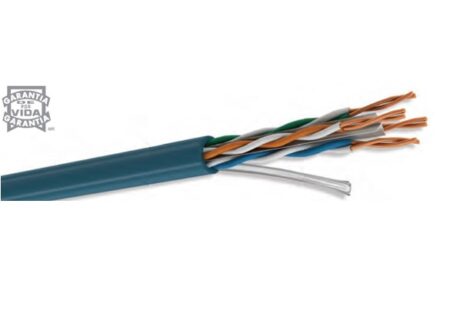 Bobina Utp Cat6 Para Interior – 4 Pares, 23 Awg, Bobina De 305 Mts, 100 Cobre, Condumex 66446815, Color Azul