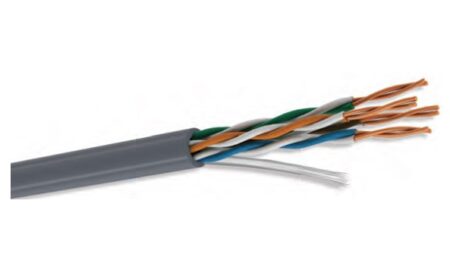 Bobina Utp Cat6 Para Interior – 4 Pares, 23 Awg, Bobina De 305 Mts, 100 Cobre, Condumex 66446835, Color Gris