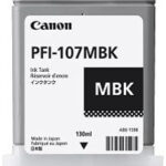 Cartucho Inkjet Pfi-107 Mbk Negro Matte 130Ml Para Plotter IP