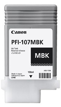 Tanque Tinta Canon Negro Mate Pfi-107Mbk, 6704B001Aa