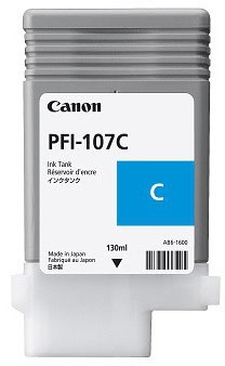 Tanque Tinta Canon Pfi-107C Cyan, 6706B001Aa