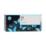 Cartucho De Tinta Hp738 Color Cian/300Ml/676M6A