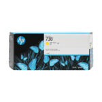 Cartucho De Tinta HP 738 Color Amarillo/300Ml/676M8A