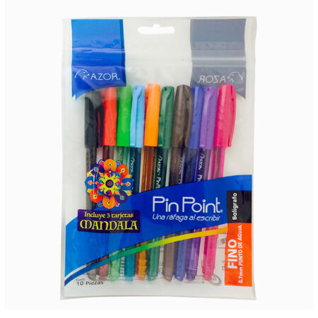 Pluma Pinpoint 6810 Azor Mandal Surtido 0.7 C/10 –