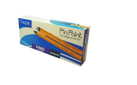 Boligrafo Pin Point Punto Fino 0.7Mm Negrocaja C/12, 6820Ne