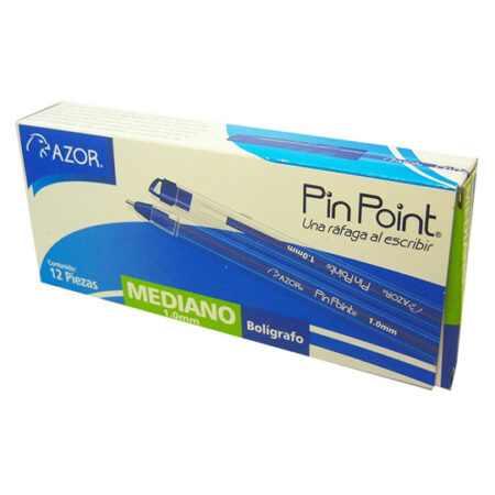 Pluma Pinpoint Azor 6830Az – Azul 1 Mm C/12