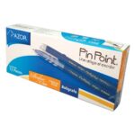 Pluma Pinpoint Azor 6840Az 0.5Mm C/12 Piezas Azul -