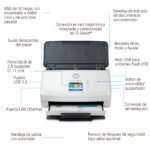 HP Scanjet Pro N4000 Snw1 Escáner Alimentado Con Hojas 600 X 600 Dpi