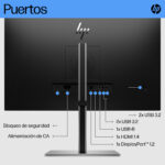 HP E27 G5 FHD Monitor, Resolución 1920 X 1080 (Full HD 1080P), Aspect Ratio 16:9, Puertos DP/HDMI,No Webcam,Bajo Contenido De Halógeno; La Caja Interna Con Cojín De Celulosa Moldeado Es 100 % Sostenible Y Reciclable; La Caja Exterior Y Los Cojines Corrugados Son 100 % Sostenibles Y Reciclables; Contiene Plástico Destinado Al Océano Y Reciclado; 85 % De Plástico Reciclado En Circuito Cerrado Derivado De Ite; Al Menos 25% De Metal Reciclado