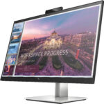 HP E24d G4 monitor de computadora 60.5 cm (23.8″) 1920 x 1080 Pixeles Full HD Negro