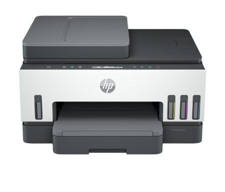 Multifuncional HP Smart Tank 750, Ppm 15 Negro/9 Color USB, WiFi, Red, Duplex, Fax, Bluetooth, Inyeccion De Tinta Termica, 6Uu47Aaky
