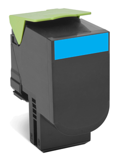Toner Lexmark 70C80C0 Color Cyan 1000 Paginas