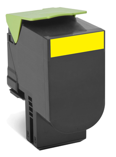 Tóner Lexmark – 1000 Páginas, Amarillo, Laser