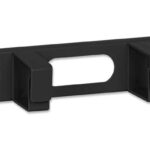 Organizador De Cables Manhattan 711050 19"/1U Con Anillo De Plastico De 53 Mm