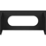 Organizador De Cables Manhattan 711050 19"/1U Con Anillo De Plastico De 53 Mm