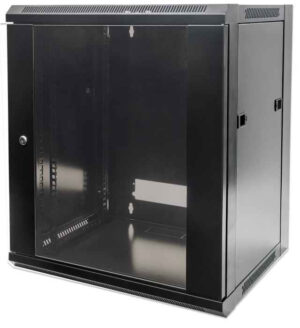 GABINETE 19" 6U INTELLINET P/ PARED, 570X450 FLATPACK