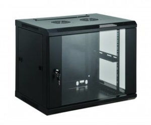 GABINETE MURAL 19" INTELLINET 711753 6U/ENSAMBLADO/600 MM/60 KG/COLOR NEGRO