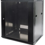 Gabinete Para Pared 19" Intellinet 711869 12U/Hasta 60 Kg/Color Negro