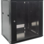 Gabinete Para Pared 19" Intellinet 711883 12U/Hasta 60Kg/Color Negro